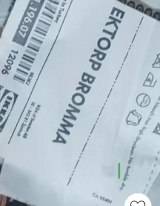 Funda Reposapiés Ektorp Bromma Gris Vaquero