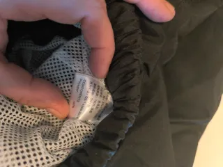 Chaqueta y pantalón SULAITE impermeable gris y neg