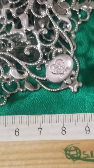 Scatola Filigrana Argento 925 Stile Arte