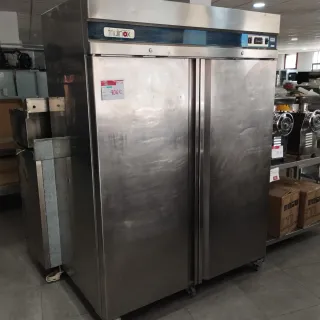 Frigorífico acero inoxidable 2 puertas 80x142x198