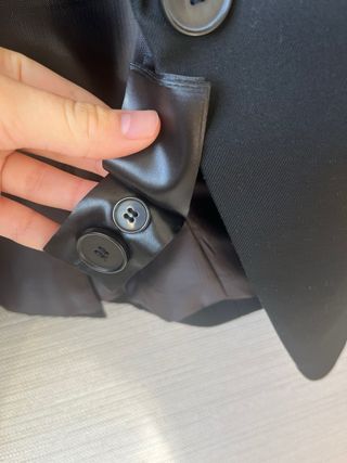 Americana/Blazer Negra H&M Talla S