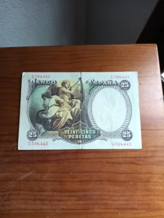 Billete 25 Pesetas Banco de España 1931
