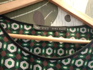 Vestido Zara estampado bolsillos