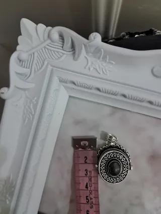 Collar Medalla Virgen Acero Inoxidable Colgante pl