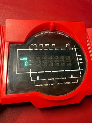 Máquina Gakken Jet Fighters Juego Electrónico Rojo