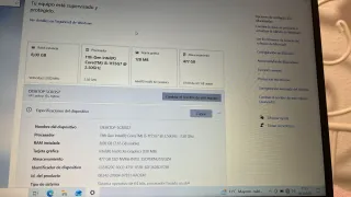 Portátil HP i5 1155G7 Plata/Dorado