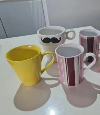 LOTE DE TAZAS navidad