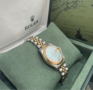 Rolex Datejust 26 lady oro acero con diamantes
