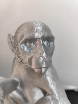 Lámpara Mono Impresión 3D 22cm