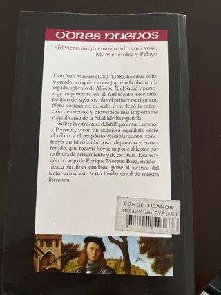 El conde Lucanor (Odres Nuevos) (Spanish Edition)