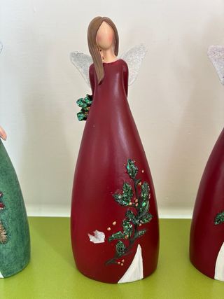 Set 3 Angioletti Natalizi Decorazioni