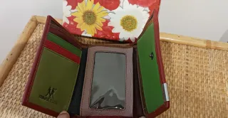 Cartera mujer patchwork multicolor