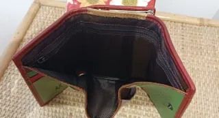 Cartera mujer patchwork multicolor