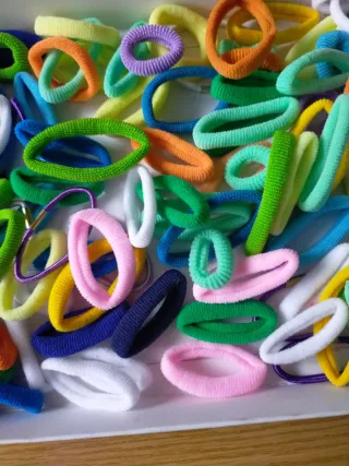 Lote de coleteros multicolor