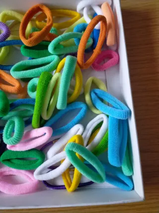 Lote de coleteros multicolor