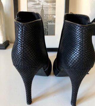 Botín Pull&Bear Negro Mujer