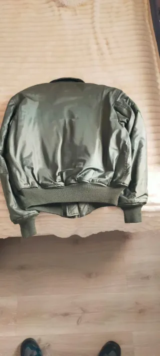 Chaqueta Aviador Verde Militar