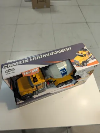 Camión Hormigonera Juguete Luces Sonidos