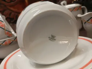 Servizio da tè in porcellana