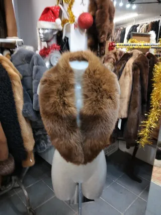 Collo in Volpe Marrone