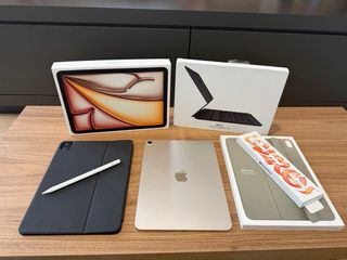 iPad Air Plata + Accesorios