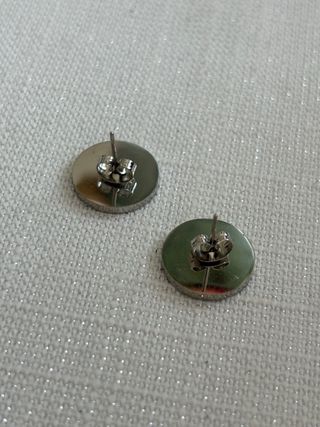 Orecchini Bvlgari Argento e Nero