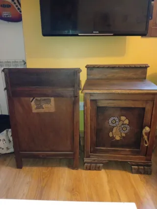 Mesillas Isabelinas Madera Alta Calidad