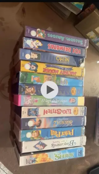 Lote Cintas VHS Disney Clásicos