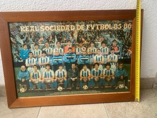 Cuadro Real Sociedad Fútbol 85-86