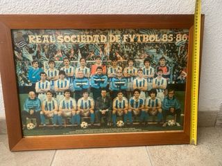 Cuadro Real Sociedad Fútbol 85-86