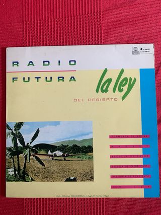 Radio Futura - La Ley del Desierto Vinilo