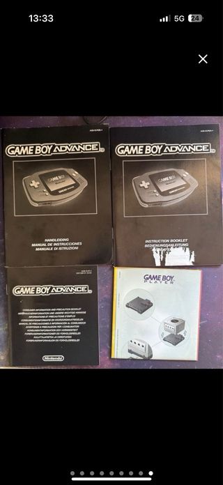 Nintendo Game Boy Advance Blanca