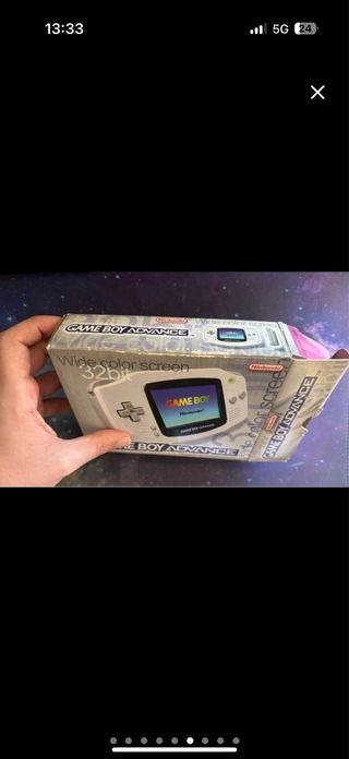 Nintendo Game Boy Advance Blanca