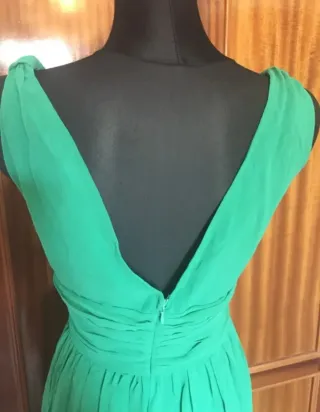 Vestido largo fiesta/boda verde