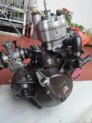 Motor SMR con carburador y filtro