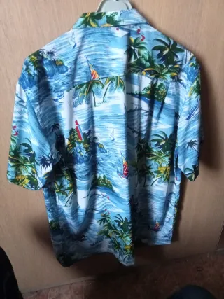 Camisa Hawaiana LANGZI Talla 3XL