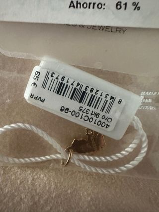 Angelito Viceroy oro 9k con circonita