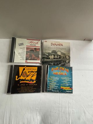 Lotto di 25 DVD misti e 13 cd musicali