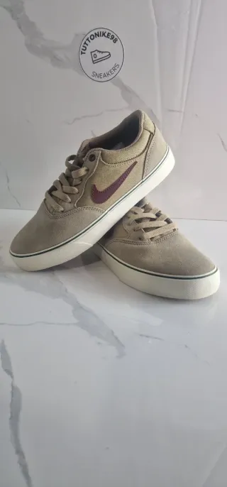 Nike SB Scarpa Beige/Marrone