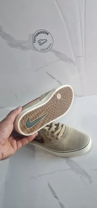 Nike SB Scarpa Beige/Marrone