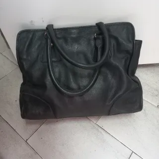 Bolso Prada Negro Piel