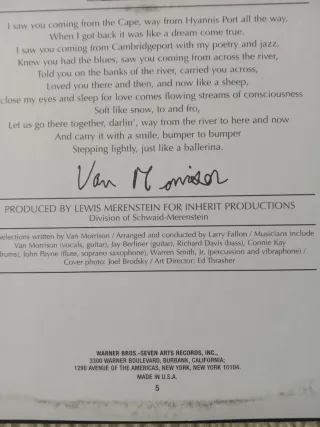 Vinilo Van Morrison Astral Weeks