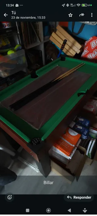 Futbolín y Billar sin estrenar + 5 juegos