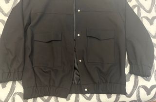 Chaqueta Zara Negra Bomber