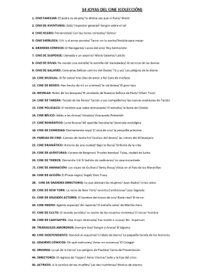 Colección DVDs JOYAS DEL CINE