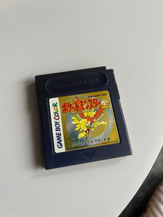 Pokemon Oro Game Boy Color JPN