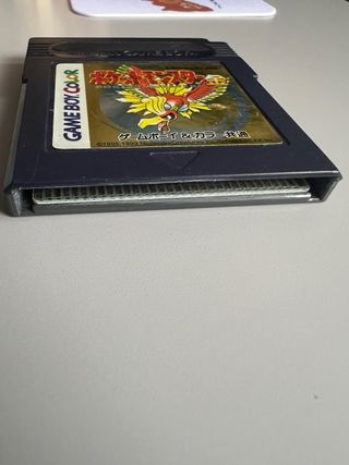 Pokemon Oro Game Boy Color JPN