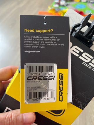 Bolsa Estanca Cressi 5 Litros con Correa