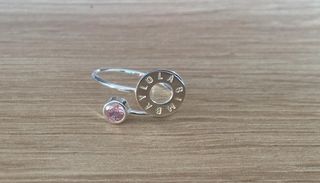 Anillo Pando Plata Ley Ajustable Bimba