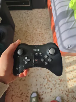 Mando Wii U Pro Controller Negro